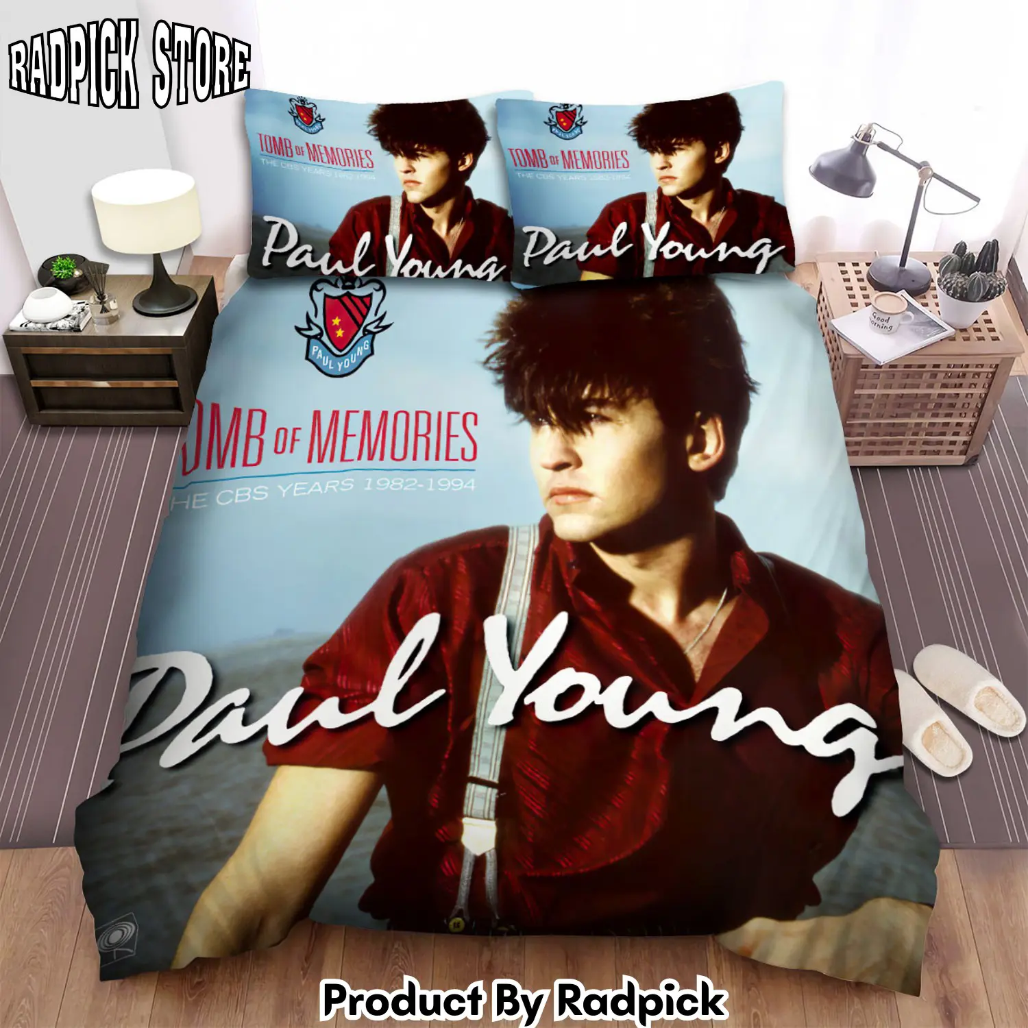 Radpick tomb and memories paul young bed sheets spread comforter duvet cover bedding sets rp327694